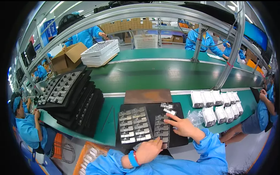 First-person electronics assembly data collection